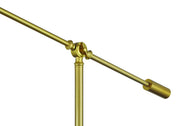 Indiana 1 Light 29.13" Table Lamp in Satin Brass