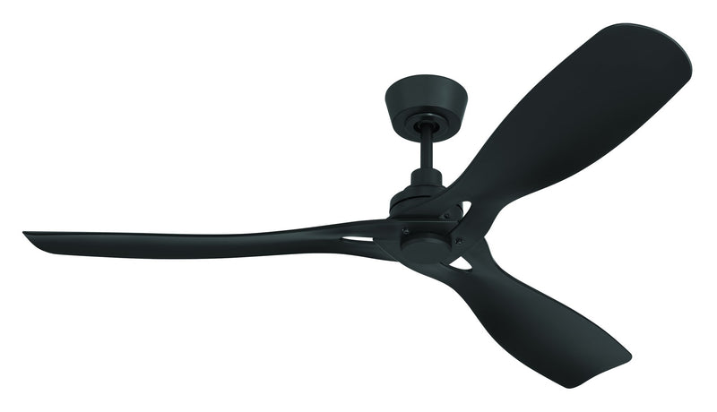 Amigo 52" 3-Blade Indoor/Outdoor Ceiling Fan in Flat Black