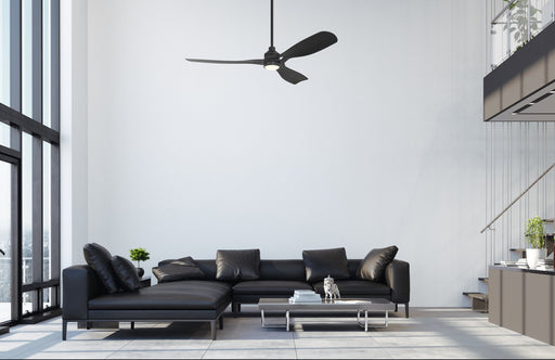 Amigo 52" 3-Blade Indoor/Outdoor Ceiling Fan in Flat Black