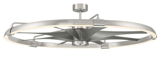 Axel 52" 8-Blade Ceiling Fan in Brushed Polished Nickel