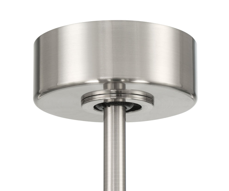Axel 52" 8-Blade Ceiling Fan in Brushed Polished Nickel