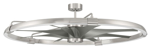 Axel 52" 8-Blade Ceiling Fan in Brushed Polished Nickel