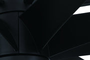 Axel 80" 9-Blade Ceiling Fan in Flat Black