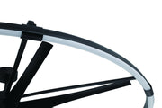 Axel 80" 9-Blade Ceiling Fan in Flat Black