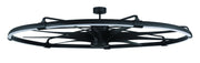 Axel 80" 9-Blade Ceiling Fan in Flat Black