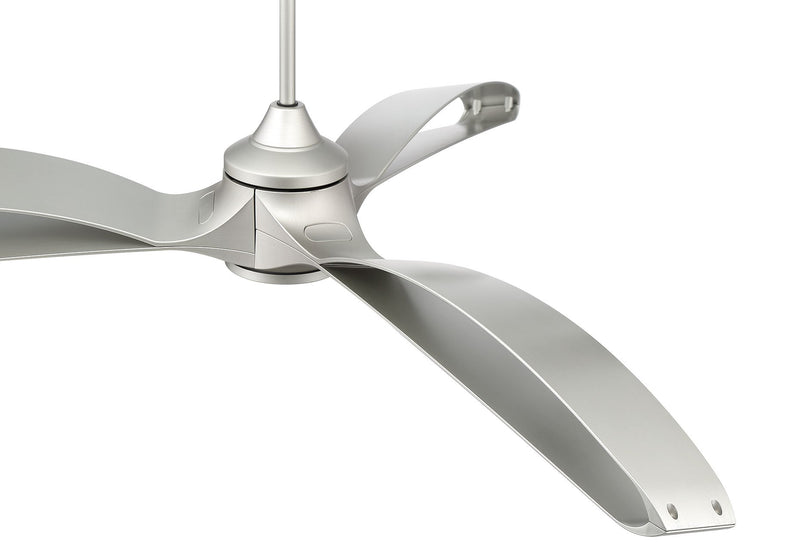 Bandeaux 60" 3-Blade Ceiling Fan in Painted Nickel