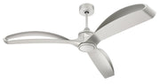Bandeaux 60" 3-Blade Ceiling Fan in Painted Nickel