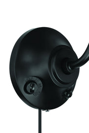 Bellows I 14" 3-Blade Indoor/Outdoor Wall Fan in Flat Black