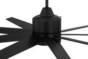Champion 60" 9-Blade Ceiling Fan in Flat Black