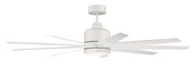 Champion 60" 9-Blade Ceiling Fan in Matte White