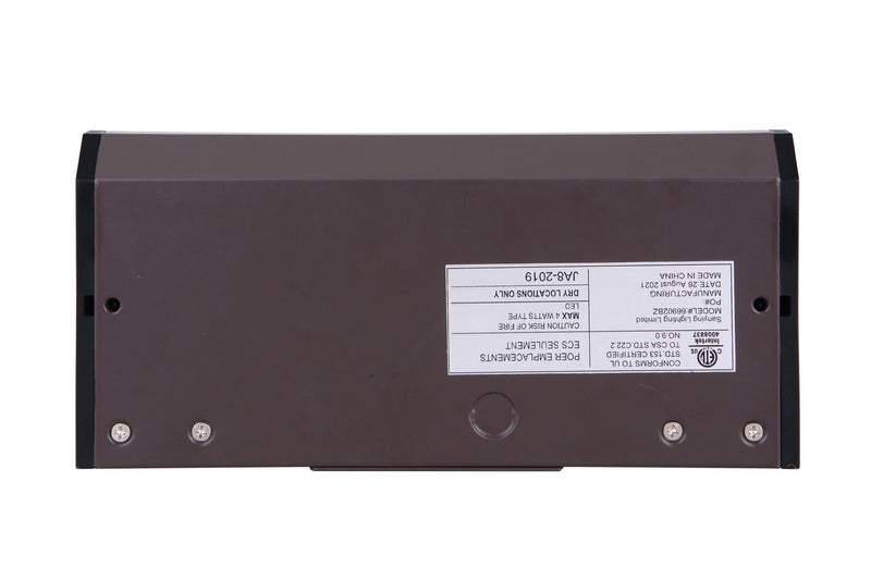8" Under Cabinet LED Light Bar in Bronze