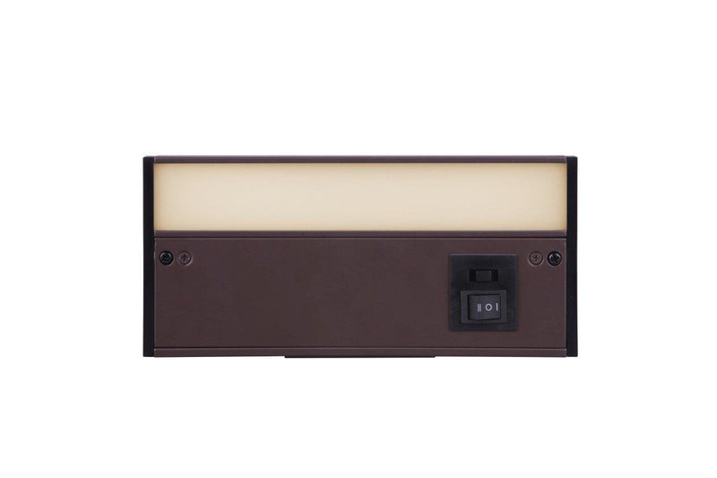 8" Under Cabinet LED Light Bar in Bronze