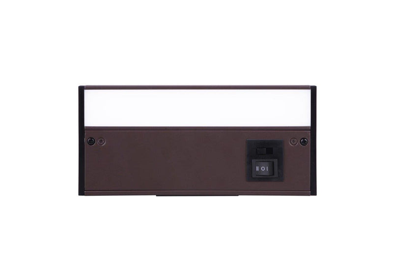 8" Under Cabinet LED Light Bar in Bronze