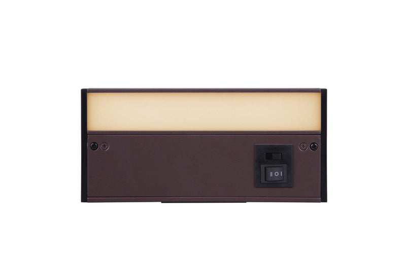8" Under Cabinet LED Light Bar in Bronze