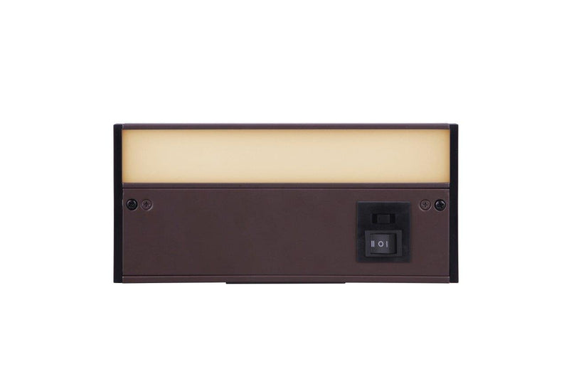 8" Under Cabinet LED Light Bar in Bronze