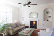 Eos 52" 5-Blade Ceiling Fan, LED Light Kit Included in Brushed Polished Nickel