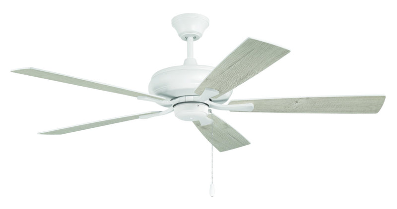 Eos 52" 5-Blade Ceiling Fan in White