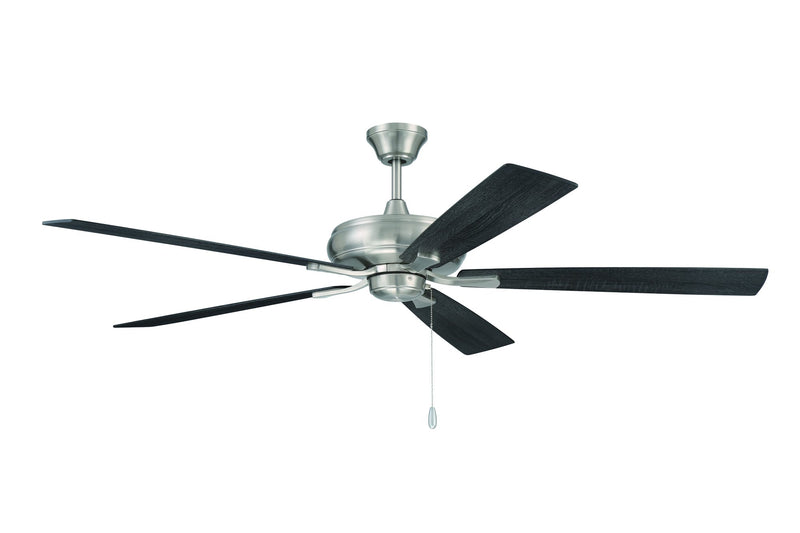 Eos 60" 5-Blade Ceiling Fan in Brushed Polished Nickel