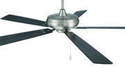 Eos 60" 5-Blade Ceiling Fan in Brushed Polished Nickel