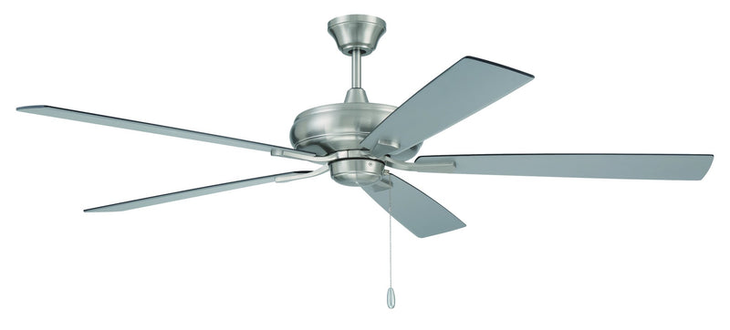 Eos 60" 5-Blade Ceiling Fan in Brushed Polished Nickel