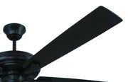 Eos 60" 5-Blade Ceiling Fan in Flat Black