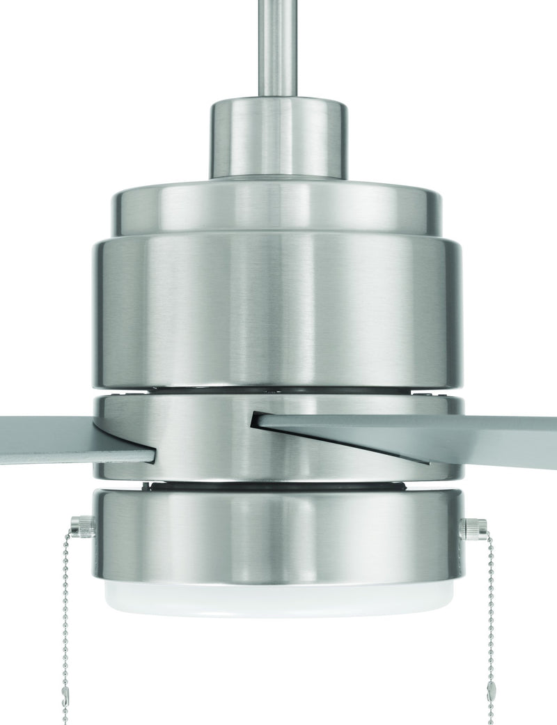 Energy Star McCoy 52" 4-Blade Ceiling Fan in Brushed Polished Nickel