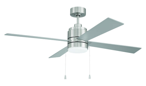 Energy Star McCoy 52" 4-Blade Ceiling Fan in Brushed Polished Nickel