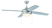 Phaze Energy Star 4 52" 4-Blade Ceiling Fan in Brushed Polished Nickel