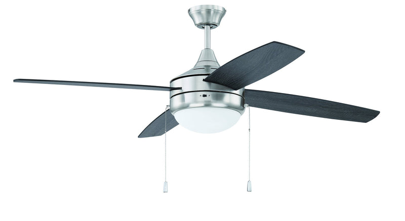 Phaze Energy Star 4 52" 4-Blade Ceiling Fan in Brushed Polished Nickel
