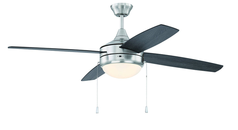 Phaze Energy Star 4 52" 4-Blade Ceiling Fan in Brushed Polished Nickel