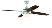 Phaze Energy Star 4 52" 4-Blade Ceiling Fan in Brushed Polished Nickel