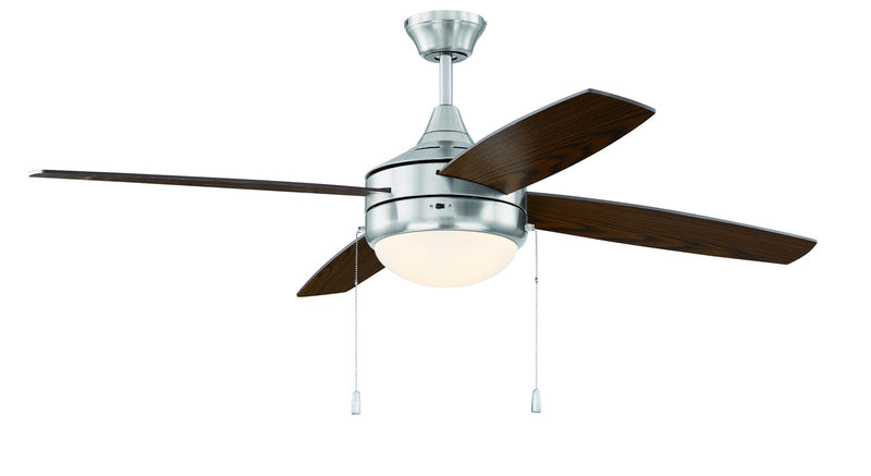 Phaze Energy Star 4 52" 4-Blade Ceiling Fan in Brushed Polished Nickel
