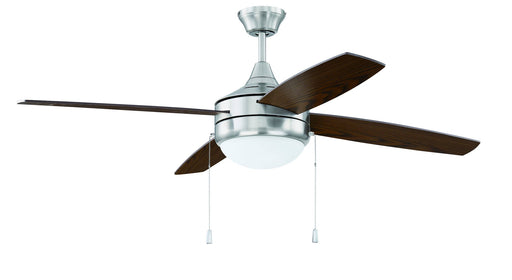 Phaze Energy Star 4 52" 4-Blade Ceiling Fan in Brushed Polished Nickel