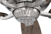 Forum 52" 5-Blade Ceiling Fan in Brushed Polished Nickel
