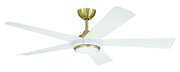 Frye 52" 5-Blade Ceiling Fan in Satin Brass