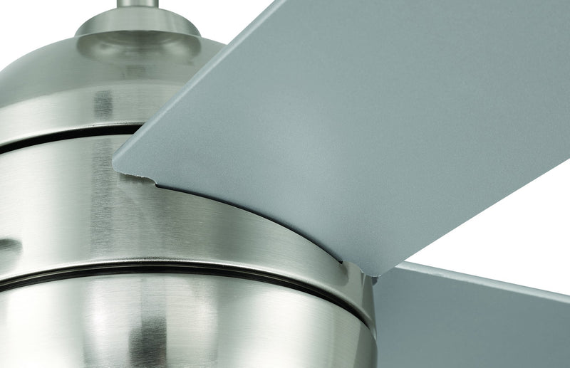 Kelsey 52" 4-Blade Ceiling Fan in Brushed Polished Nickel
