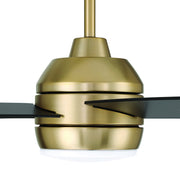 Kelsey 52" 4-Blade Ceiling Fan in Satin Brass