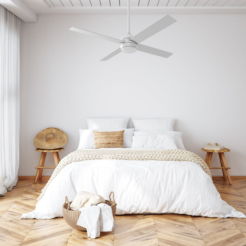 Kelsey 52" 4-Blade Ceiling Fan in White