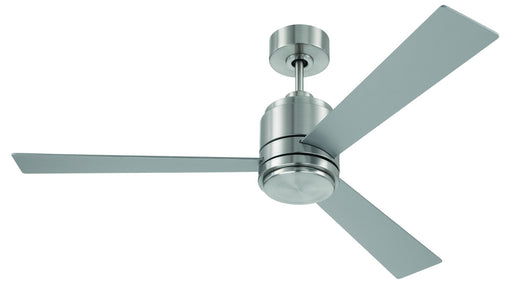 McCoy 52" 3-Blade Ceiling Fan in Brushed Polished Nickel