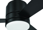 McCoy 52" 3-Blade Ceiling Fan in Flat Black