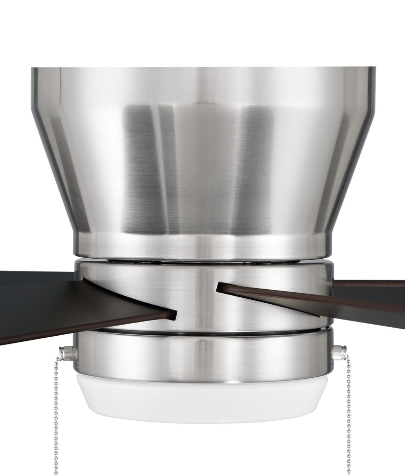 Merit 52" 5-Blade Ceiling Fan in Brushed Polished Nickel