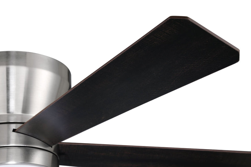 Merit 52" 5-Blade Ceiling Fan in Brushed Polished Nickel