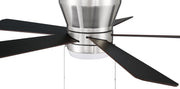 Merit 52" 5-Blade Ceiling Fan in Brushed Polished Nickel