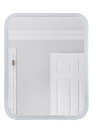 24" x 30" Back Lit LED Mirror in White