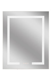24" x 30" Front/Inside Lit LED Mirror Medicine Cabinet in White