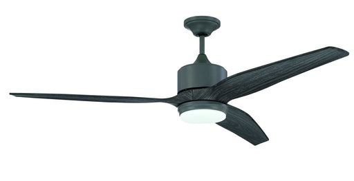 Mobi 60" 3-Blade Indoor/Outdoor Ceiling Fan in Aged Galvanized/Dark Graphite