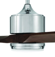 Mobi 60" 3-Blade Indoor/Outdoor Ceiling Fan in Chrome