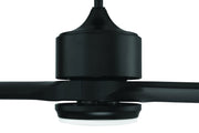 Mobi 60" 3-Blade Indoor/Outdoor Ceiling Fan in Flat Black