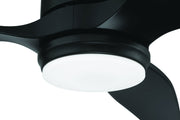 Mobi 60" 3-Blade Indoor/Outdoor Ceiling Fan in Flat Black