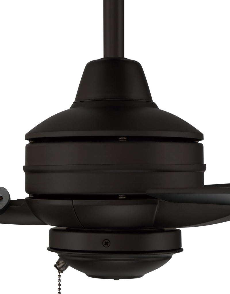 Moto 52" 3-Blade Ceiling Fan in Flat Black